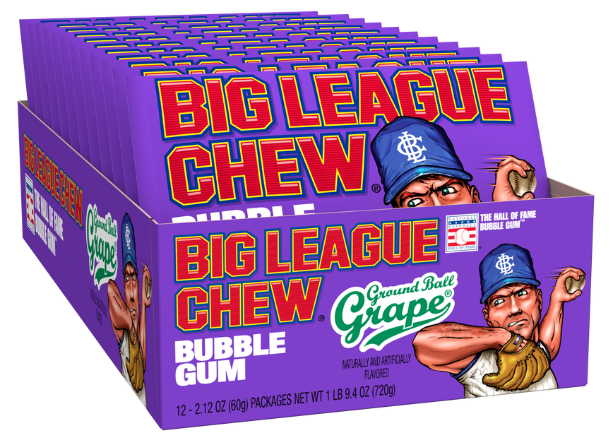 Big League Chew® Original Bubble Gum - 1 Case